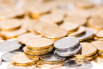 pile of coins