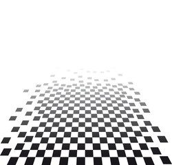 checker Board Pattern Background - vector illustration