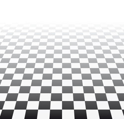 Checker Board Pattern Background - vector illustration