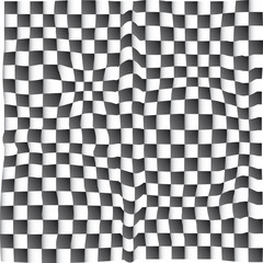 Fototapeta premium visual effect with chess board