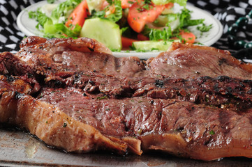 Barbecue steak