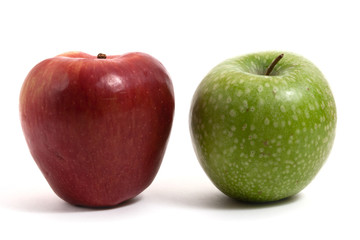 red apple