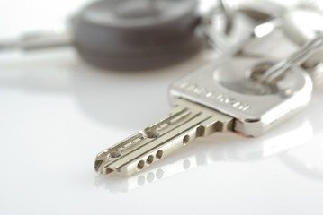 clefs de porte et de voiture
