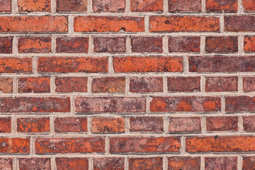 Orange brick wall