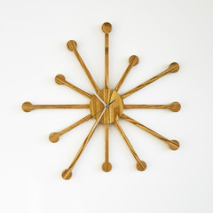 designer wooden wall clock