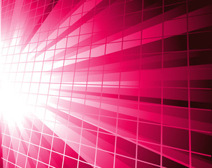 Pink burst vector background