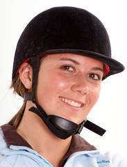 Portrait of an Equestrian girl