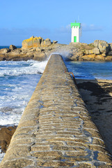 La Pointe de Tr&eacute;vignon - la digue 2