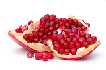 Granatapfel freigestellt - pomegranate isolated 12