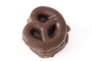Chocolate covered gingerbread cookies