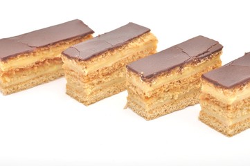 dessert isolé