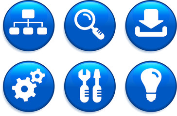 Internet Icons Buttons