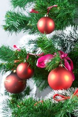 Christmas tree decorations.