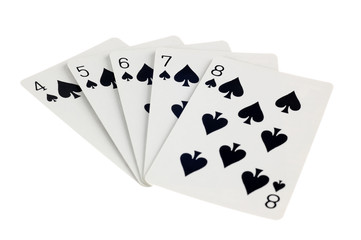 Spade Straight Flush