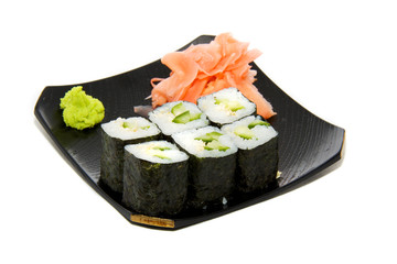 Japanese cuisine: seafoods sushi