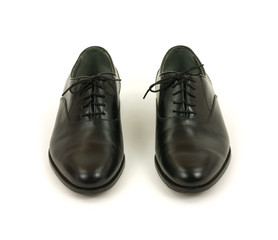 Pair of black men's dress shoes
