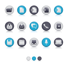 Matte Circle Icons - Office Soft