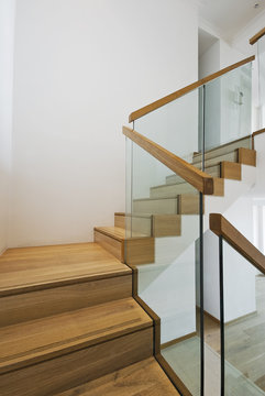 modern stairway