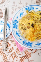 Chinese style fried egg