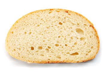 Slice of wheat bread.