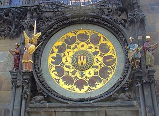 Prague's Famous Astronomical Clock.