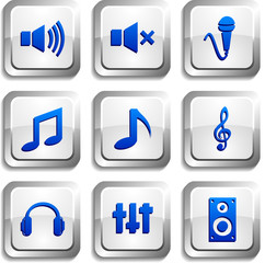 Audio  buttons.
