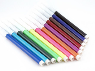 Set of color felt-tip pens