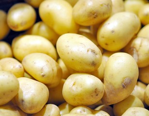 Wochenmarkt, Kartoffeln