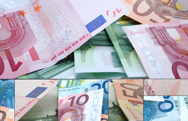Banknoten Euro - Diverse Ansichten