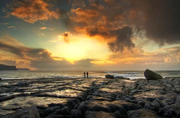 Poster de jardin Mer / coucher de soleil Atlantic sunset