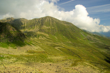 Obraz premium Furglerwanderung - hiking to mountain Furgler 23