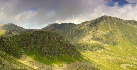 Fototapeta premium Furglerwanderung - hiking to mountain Furgler 26
