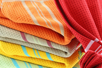 serviettes couleurs