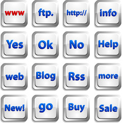 Internet  buttons.