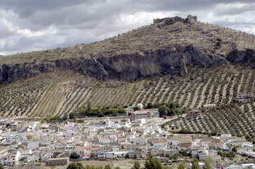 Obraz premium Vista general del municipio de Píñar 11