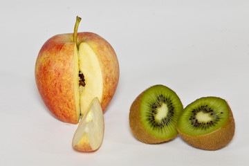 apple and kiwi