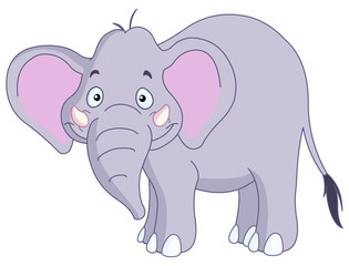 Smiley elephant