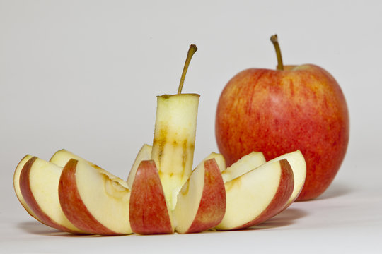 cutted apple