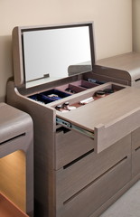 Beautiful and modern bedroom interior design.