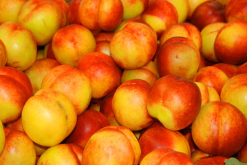 Fototapeta na wymiar peach nectarine