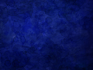 Blue grunge stained background