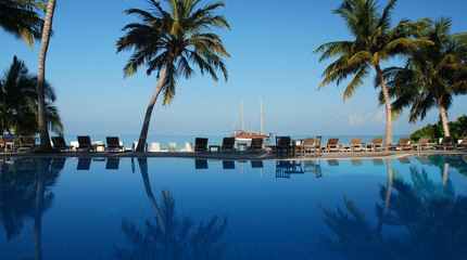 Naklejka premium Meeru Island, Male Nord Atoll