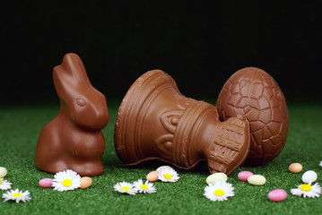 fête de Pâques en chocolat