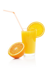Orange juice and the orange