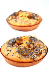 Les tartelettes au pavot bleu