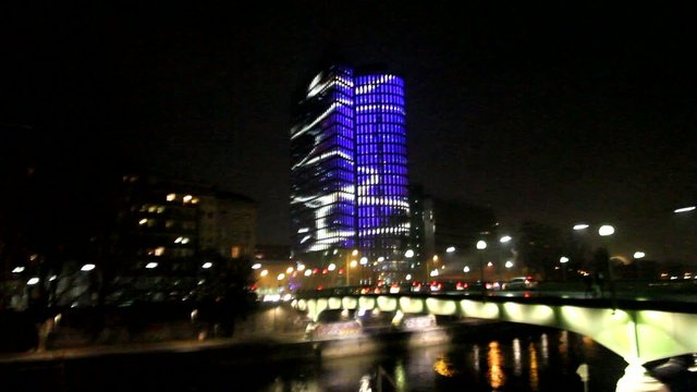 Lichtspiele im Nachtleben