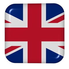 button in colors of United Kingdom