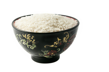 Rice in ceramic ware