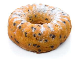 Spongecake (marble cake) of raisin