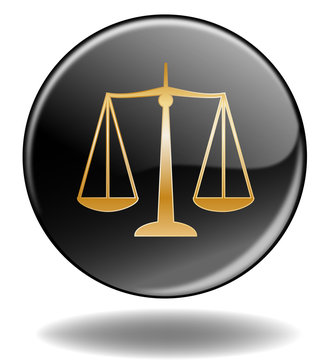 "Scales of Justice" Button - Bouton "Justice" (symbole)